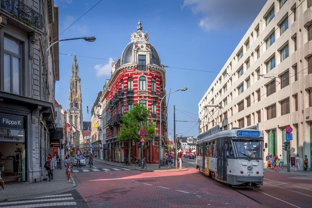 Mubi-Stay - Appartement Chalereux Au Centre Ville D'Anvers Ngoại thất bức ảnh